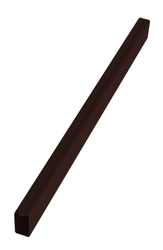 Труба 40х20х1,0х3000 RAL 8017 GL 51361