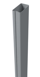 Труба 40х20х1,0х3000 RAL 7040 GL 71560