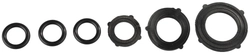 GRINDA  GR-1, 1/2″, 3/4″, 1″, для быстросъёмной поливочной системы, резиновые прокладки, 6 шт, набор (8-426387) 8-426387_z01