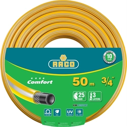 RACO  COMFORT, 3/4″, 50 м, 25 атм, трёхслойный, армированный, поливочный шланг (40303-3/4-50) 40303-3/4-50_z01