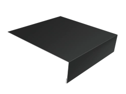 Планка лобовая/околооконная простая 190х50 Grand Line 0,5 Сатин матовый RAL 7016 антрацитово-серый (3м) GL 495942