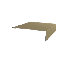 Планка мансардная Grand Line 0,45 ПЭ с пленкой RAL 1014 слоновая кость (2м) GL 648562