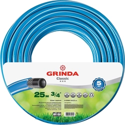 GRINDA  Classic, 3/4″, 25 м, 20 атм, трёхслойный, армированный, сетчатое армирование полиамидной нитью, поливочный шланг (8-429001-3/4-25) 8-429001-3/4-25_z02