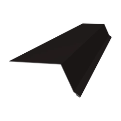 Планка капельник 100х55 Grand Line 0,45 Drap RAL 9005 черный (2м) GL 472205
