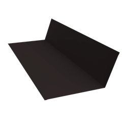 Планка примыкания 150х246 Grand Line 0,45 Drap ТР RAL 9005 черный (3м) GL 777027