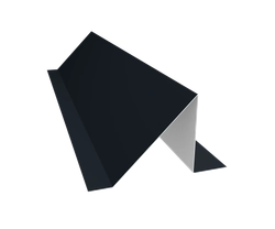 Планка снегозадержания Grand Line 0,5 Сатин с пленкой RAL 9005 черный (3м) GL 496042