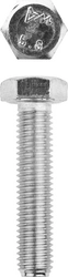ЗУБР ГОСТ 7798-70, кл. пр. 5.8, M12 х 55 мм, цинк, 5 кг, болт (303080-12-055) zb  303080-12-055