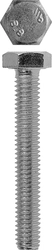ЗУБР DIN 933, кл. пр. 5.8, M10 х 20 мм, цинк, 6 шт, болт (4-303076-10-020) zb  4-303076-10-020