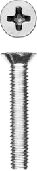 ЗУБР DIN 965, кл. пр. 4.8, M4 х 25 мм, цинк, 15 шт, винт с потайной головкой (303116-04-025) zb  303116-04-025