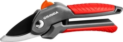 GRINDA G-22, 200 мм, с двухкомпонентными рукоятками, плоскостной секатор (423122) zb  423122