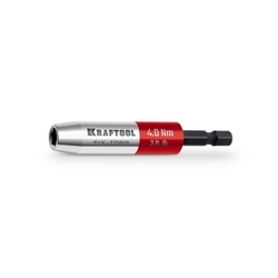 KRAFTOOL FIX-TORQ 4.0 Нм динамометрический адаптер для бит (64035-4.0) zb  64035-4.0