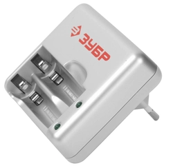 ЗУБР AAA/AA, 2 шт, 1 час, зарядное устройство (59251-2) zb  59251-2