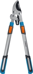 GRINDA  TX-980, 645 - 885 мм, высокоуглеродистая сталь, закаленные лезвия, храповый механизм, телескопический, плоскостной сучкорез, PROLine (424515) 424515