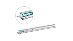 KRAFTOOL KRAFT-LINE, 0.6 м, усиленная алюминиевая линейка со стальной направляющей (34275-60) zb  34275-60