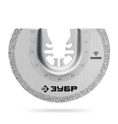 ЗУБР DIAMOND 85x2.0 мм полотно пильное с алмазным зерном Р50: керамика, бетон, кирпич, UniLock (15554-85) zb  15554-85