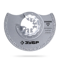 ЗУБР DIAMOND 85x2.2 мм полотно дисковое с алмазным зерном Р40: керамика, мрамор, стекло, кирпич, StarQuick (15584-85) zb  15584-85