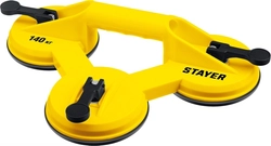 STAYER  MAXLift, 140 кг, тройной пластмассовый стеклодомкрат (33718-3) 33718-3