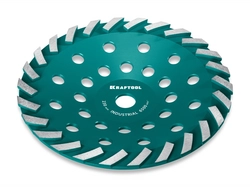 KRAFTOOL Turbo d 230 мм, сегментная алмазная чашка, INDUSTRIAL (33368-230) zb  33368-230