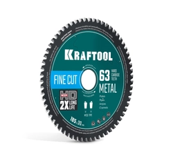 KRAFTOOL Metal Cut 185 х 30 мм, 63Т, диск пильный по металлу и стали (36954-185-30-63) zb  36954-185-30-63