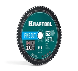KRAFTOOL Metal Cut 255 х 30 мм, 63Т, диск пильный по металлу и стали (36954-255-30-63) zb  36954-255-30-63