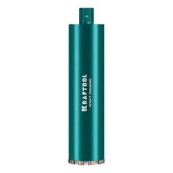 KRAFTOOL DIAMOND 112 мм (450 мм, 1 1/4″, лазерная сварка, сухое сверление с микроударом), алмазная коронка по железобетону (29825-112) zb  29825-112