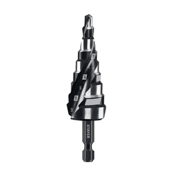 STAYER Pro-Max 4-20мм, 9 ступеней, винтовая спираль, сверло ступенчатое (29661-4-20-9) zb  29661-4-20-9