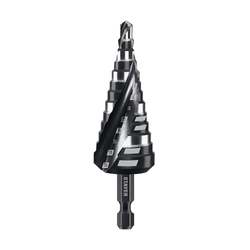 STAYER Pro-Max 6-30мм, 13 ступеней, винтовая спираль, сверло ступенчатое (29661-6-30-13) zb  29661-6-30-13