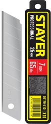 STAYER 25 мм, 10 шт, сегментированные лезвия (09179-S10) zb  09179-s10