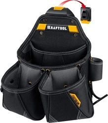 KRAFTOOL KP-15 поясная сумка с быстросъёмным креплением FastClip, 350 х 320 мм (38771) zb  38771