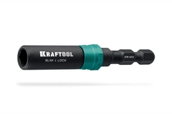 KRAFTOOL SLIM &amp; LOCK, 68 мм, быстросъемный ударный адаптер для шуруповертов (26783-68) zb  26783-68