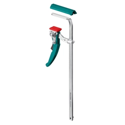 KRAFTOOL KRAFTFLEX, KLT-300, 300/60 мм, универсальная, цельнокованая, рычажная, быстрозажимная, в T-track струбцина (32331-300) zb  32331-300