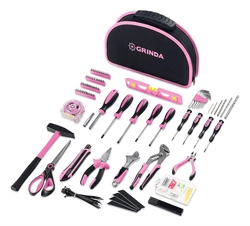 GRINDA Pink Force 165 предм, универсальный набор инструмента (22109) zb  22109