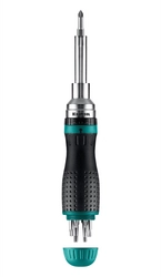 KRAFTOOL 19-в-1 KraftMax 19, Реверсивная отвертка с битами (25862) zb  25862