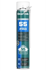 KRAFTOOL ADAPTER 55, 750 мл, адаптерная, всесезонная, SVS, не залипающий клапан, выход до 55 л, монтажная пена (41175) zb  41175