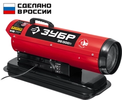 ЗУБР 35 кВт, дизельная тепловая пушка, прямой нагрев (ДП-К8-35) zb  дп-к8-35