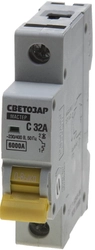 СВЕТОЗАР ВА-60, 1P, 32А, C, 6кА, автоматический выключатель (SV-49061-32-C) zb  sv-49061-32-c