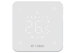 Ридан 088L1142R — Электронный комнатный термостат RSmart-FW (РСмарт-FW) с Wi-Fi подключением 230V, белый 088l1142r