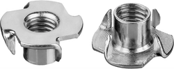 ЗУБР  DIN 1624, M6 x 9 мм, цинк, 5 кг, врезная гайка (303780-06) 303780-06