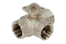 Ридан 082G5420R — Кран шаровой двухпозиционный AMZ-113R PN40, DN25, Kvs 60, Tmax 110 °C, Rp1, корпус CW617N, трехходовой 082g5420r