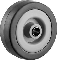 ЗУБР  d 50 мм, г/п 35 кг, резина/полипропилен, колесо (30956-50) 30956-50