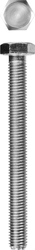 ЗУБР  ГОСТ 7798-70, кл. пр. 5.8, M12 х 120 мм, цинк, 5 кг, болт (303080-12-120) 303080-12-120