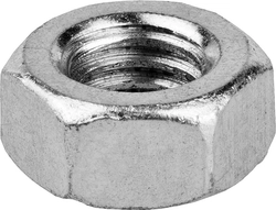 ЗУБР  ГОСТ ISO 4032-2014, кл. пр. 6, M14, цинк, 5 кг, шестигранная гайка (303550-14) 303550-14