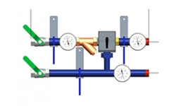 Ридан 150U3655 — Узлы холодоснабжения с термоманометрами АУУ-Х/М-40-16 150u3655
