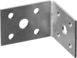 ЗУБР  УК-2.0, 35 x 50 x 50 x 2 мм, цинк, крепежный уголок (310126-35-050) 310126-35-050