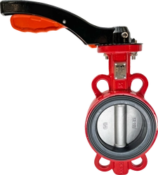 Дисковый поворотный затвор с алюминиевой рукояткой REON тип RSV84RED DN  40 PN 16 040rsv84red