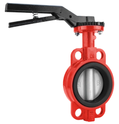 Дисковый поворотный затвор с чугунной рукояткой REON тип RSV811-N DN 65 065rsv811-n