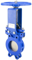Задвижка шиберная чугунная REON тип RSV08 (NBR) DN 350 350rsv08-7-ggg40-ss304-nbr-h