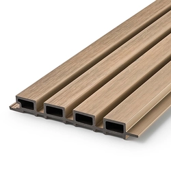 Фасадная реечная панель EasyDecking Ко-Экструзия 219х26х4010 Дрифтвуд LT 33581