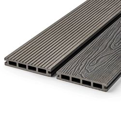 Террасная доска EasyDecking Вуд-Икс 146х23х3010 Серый LT 26886
