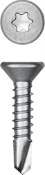KRAFTOOL  DS-C, 16 х 3.9 мм, А2, сверло, потайная головка, ТХ15, 1000 шт, саморез нержавеющий (300932-39-016) 300932-39-016